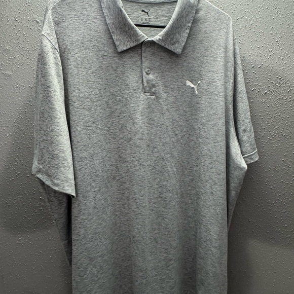 Puma Other - Puma Men's Heather Gray Polo Shirt